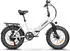SMART AI Klapprad Mit 20 Zoll Fat Tire 48V 13Ah Lithium-Akku für Lange Reichweite bis 75KM 7-Gang-All-Terrain Ebike Herren für MTB