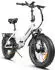 SMART AI Klapprad Mit 20 Zoll Fat Tire 48V 13Ah Lithium-Akku für Lange Reichweite bis 75KM 7-Gang-All-Terrain Ebike Herren für MTB