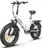 SMART AI Klapprad Mit 20 Zoll Fat Tire 48V 13Ah Lithium-Akku für Lange Reichweite bis 75KM 7-Gang-All-Terrain Ebike Herren für MTB