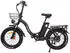 SMART AI E Bike Herren -Ebike mit 48V 15Ah Samsung Batterie E Bike 20 Zoll 7-Gang LCD-Display E Bike 25km/h Reichweite bis zu 150km