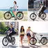 SMART AI 27.5 Zoll Trekking 7Gang Hinterradmotor 48V für Herren und Damen Hinterradmotor Trekking Bike Damen