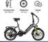 Zündapp ZT20R Elektro-Klapprad 20 Zoll grau grün