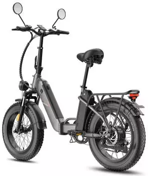 SMART AI Fatbike für Herren & Damen 20 Zoll Klapprad 48V 13.4Ah*2Akku 65N.m Motor 150kg Tragfähigkeit 70KM Reichweite Klappräder