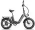 SMART AI Fatbike für Herren & Damen 20 Zoll Klapprad 48V 13.4Ah*2Akku 65N.m Motor 150kg Tragfähigkeit 70KM Reichweite Klappräder