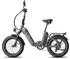 SMART AI Fatbike für Herren & Damen 20 Zoll Klapprad 48V 13.4Ah*2Akku 65N.m Motor 150kg Tragfähigkeit 70KM Reichweite Klappräder
