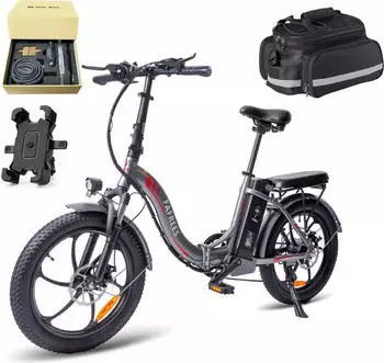 SMART AI 20 Zoll Klapprad E bike f&uuml;r Erwachsene 15E Klappfahrrad Faltrad Farbe:Grau
