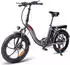 SMART AI 20 Zoll Klapprad E bike für Erwachsene 15E Klappfahrrad Faltrad Farbe:Grau