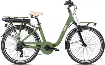 Via Veneto LaFolie Elektro-Cityrad 26 Zoll gr&uuml;n