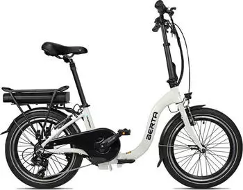 Blaupunkt Berta Elektro-Klapprad 20 Zoll creme