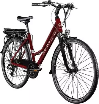 Agon Avesa Elektro-Trekkingrad 28 Zoll Damen Herren Tiefeinsteiger