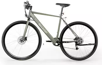 Sharp Hybrid Elektro-Cityrad 28 Zoll grau