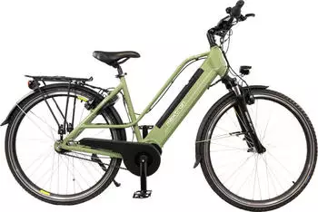 Maxtron MT-12 Elektro-Trekkingrad 28 Zoll gr&uuml;n
