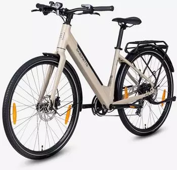 Saxonette Urbana Elektro-Cityrad 28 Zoll silber