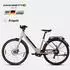 Saxonette Urbana Elektro-Cityrad 28 Zoll silber