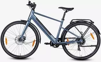 Saxonette Urbano Elektro-Cityrad 28 Zoll grau