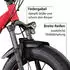 Agon Aurevia Elektro-Klapprad 20 Zoll Fatbike rot