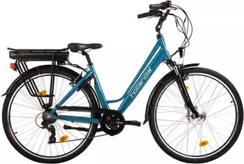 Hollandia Optima Basic Elektro-Cityrad 28 Zoll blau