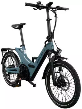 Berlin Bike Berlin 2GO Elektro-Klapprad 20 Zoll blau