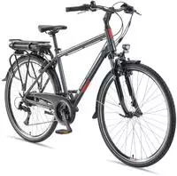 Telefunken "E-Trekking Expedition XT485 Herren" 21 Gang Shimano Acera Schaltwerk