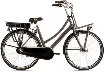 Hollandia Carry On Elektro-Cityrad 28 Zoll Damen 3 G&auml;nge rot