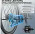 Fafrees E-bike 28 Zoll Herrenfahrrad Pedelec mit 9 Gang, Blau