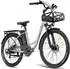 Fafrees E-Bike 26 Zoll MTB 36 V 20,3 Ah 730,8 Wh Mountainbike 7 Gang, Grau