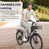 Fafrees E-Bike 26 Zoll MTB 36 V 20,3 Ah 730,8 Wh Mountainbike 7 Gang, Grau