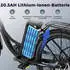 Fafrees E-Bike 26 Zoll MTB 36 V 20,3 Ah 730,8 Wh Mountainbike 7 Gang, Grau