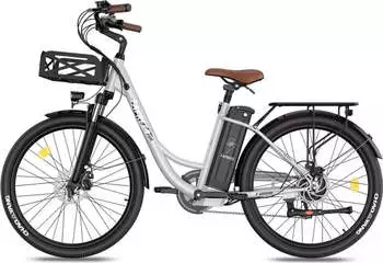 Fafrees Ebike 26 Zoll e Bike Herren 36V 20.3Ah 7S Grau
