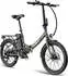 Fafrees E-Bike 20 Zoll 36 V 16,75 Ah 603 Wh Pedelec Klapprad 7 Gang schwarz