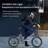 Fafrees E-Bike 20 Zoll 36 V 16,75 Ah 603 Wh Pedelec Klapprad 7 Gang schwarz