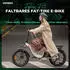 Fafrees E-bike klapprad 20 zoll 36 V 16 Ah 576 Wh Pedelec 7 Gang, Weiß