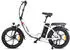 Fafrees E-bike klapprad 20 Zoll 36 V 16 Ah 576 Wh Citybike 7 Gang, Weiß