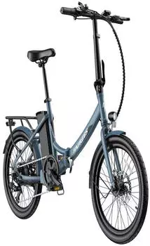 Fafrees Faltbares E-Bike FAFREES F20 Light - 250W Motor 522WH Batterie Grau Blau