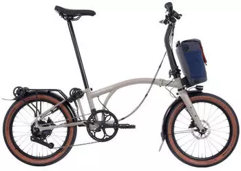 Brompton G Line Electric City+ 345 2026 Traildust White