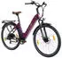 SMART AI 28 Zoll 20Ah E Bike City mit tiefem Einsteig Motor Reichweite bis 120km E-City Bike E-Hollandräder 3A-Schnelllade Schnee