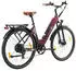SMART AI 28 Zoll 20Ah E Bike City mit tiefem Einsteig Motor Reichweite bis 120km E-City Bike E-Hollandräder 3A-Schnelllade Schnee