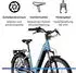 Zündapp X800 550 Wh pastellblau