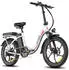 Fafrees 20 Zoll E-Bike 36 V 20 Ah 720 Wh Pedelec 7 Gang, Weiß