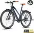 Fafrees E-bike 28 Zoll Damen Pedelec mit 9 Gang, Blau
