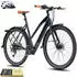 Fafrees Elektrofahrrad MTB 28 Zoll Damen Pedelec mit 9 Gang, Blau