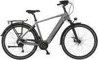 FISCHER Trekking E-Bike VIATOR MOVE 01 - grau matt, 28 Zoll, RH 52 cm, 474 Wh