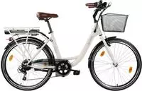 LLobe "City E-Bike 26" Mando beige" 6 Gang Shimano Tourney Schaltwerk...