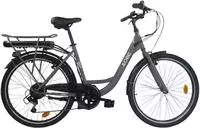 LLobe "City E-Bike 26" Mando anthrazit" 6 Gang Shimano Tourney Schaltwerk