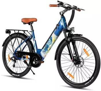 Hiland City Damen 374Wh 26 blau