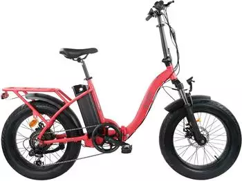 LLobe Terrain Falt E Bike 20 Zoll rot