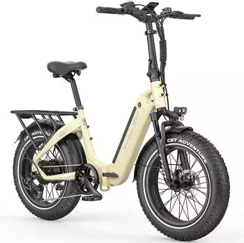 TTGO F6B Folding Fat Tire E-Bike 20