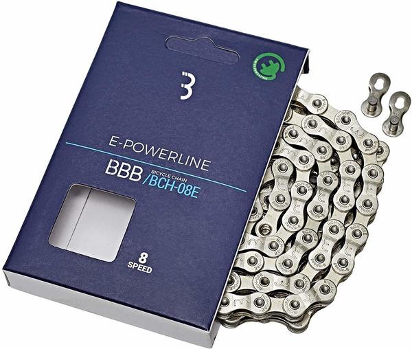 BBB E-Powerline E-Bike BCH-8E 8-fach silver 136