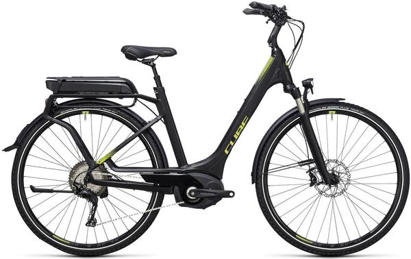 Cube Kathmandu Hybrid Pro 500 Easy Entry IridiumnGreen 46cm (28