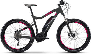 Haibike SDURO HardSeven 6.0 Anthrazit/Rot/Weiß 55cm (27.5") 2018 Mountainbike Hardtails